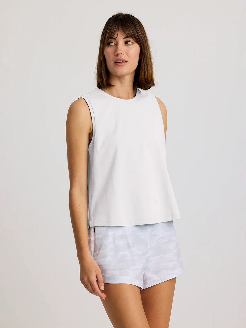 Women's Bamboo Current Tank - Bright White