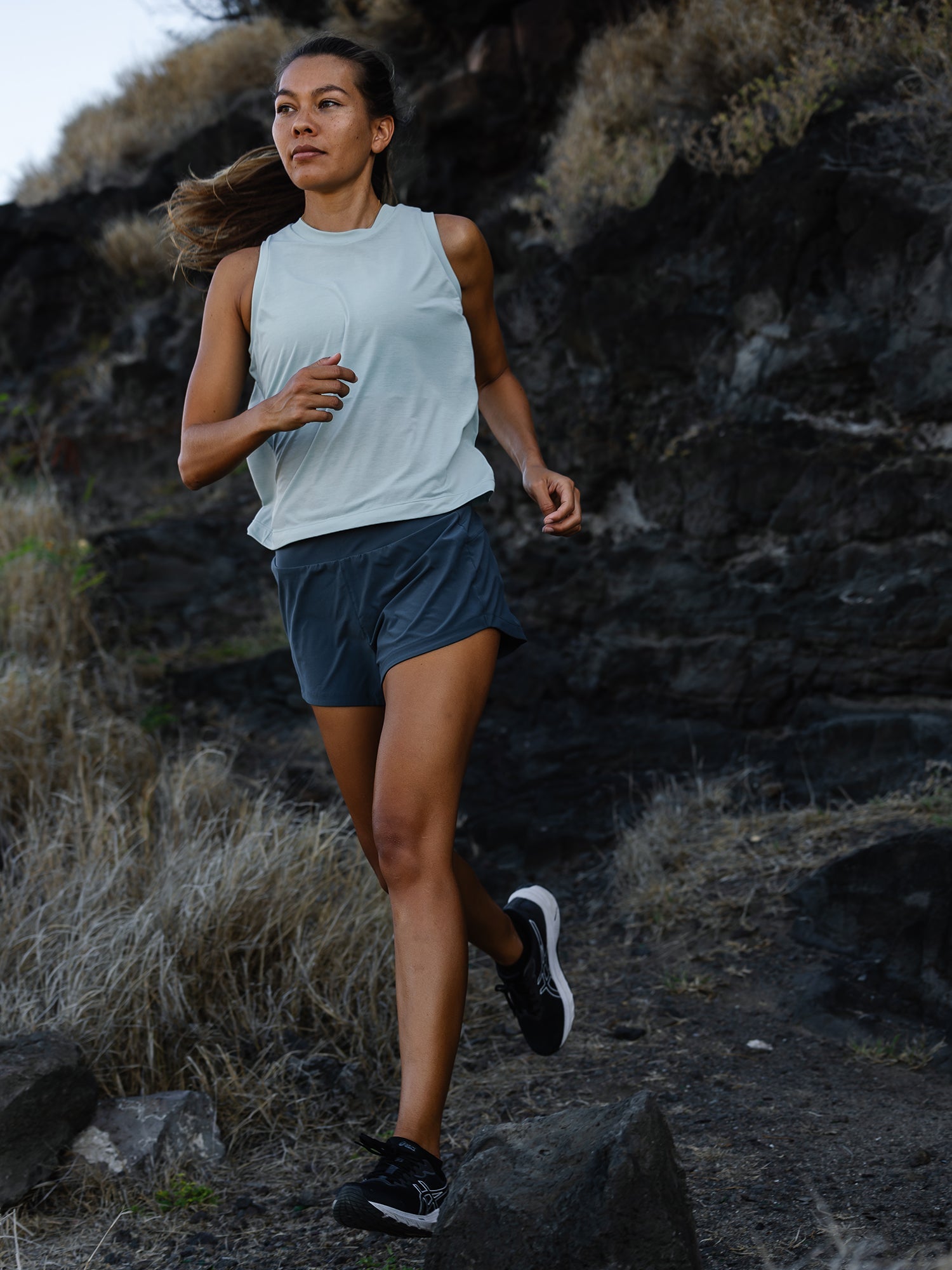 Women's Bamboo-Lined Active Breeze Short – 3" - Surf Blue