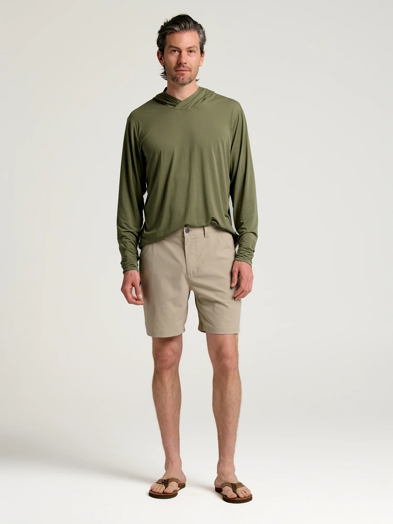 Men's Topogrid Short - Vintage Khaki