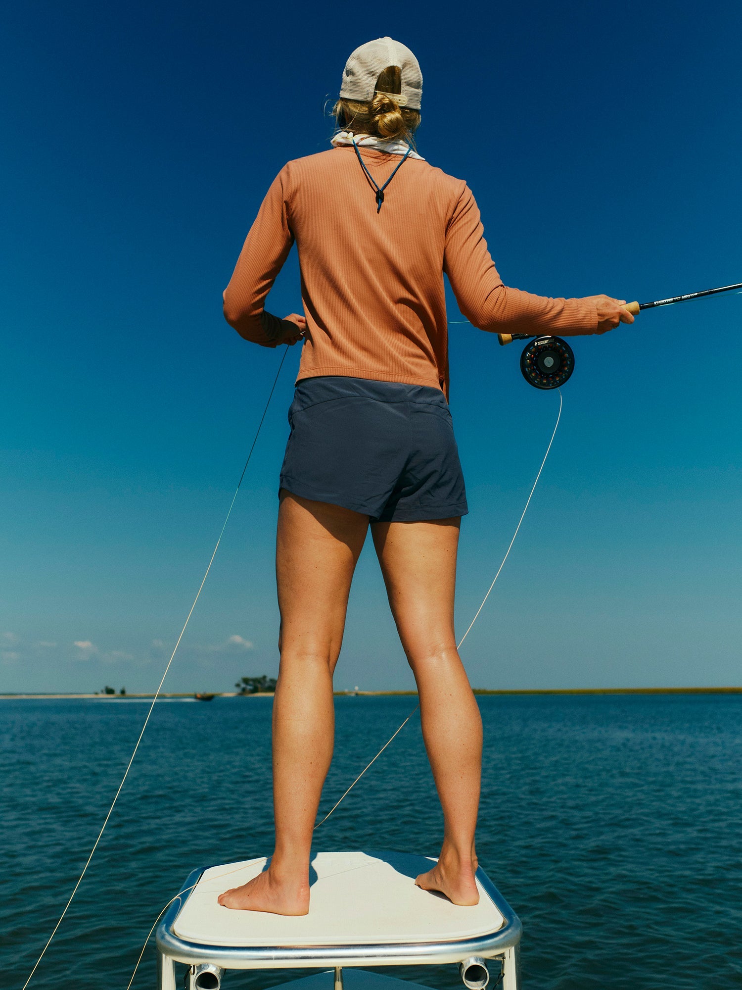 Women's Ribbed Bamboo Long Sleeve - Smokey Olive