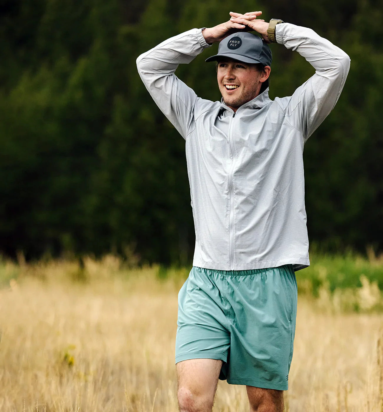 Men's Breeze Short – 6" - Storm Cloud